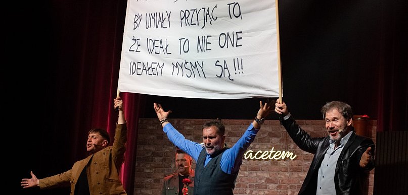 FERMENTY w BCK-u: hrAbi z „Być facetem” i różą dla Joanny Kołaczkowskiej