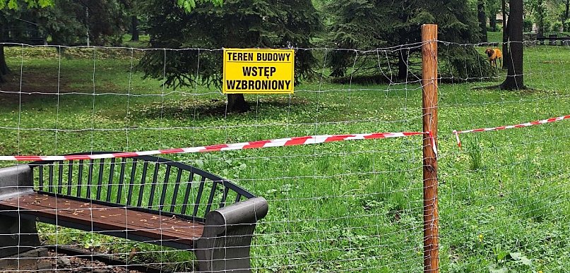 Bielsko-Biała: remont parku Słowackiego zakończy się w III kwartale 2027