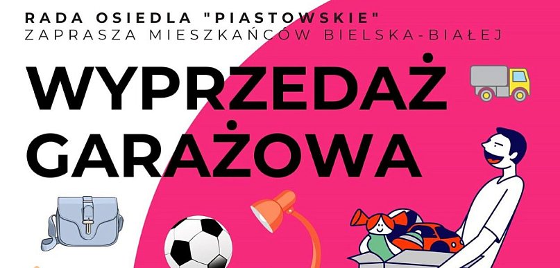 Wyprzedaż garażowa na Osiedlu Piastowskim