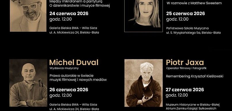Preisner Scoring Competition: cykl otwartych spotkań z gośćmi świata filmu i muzyk