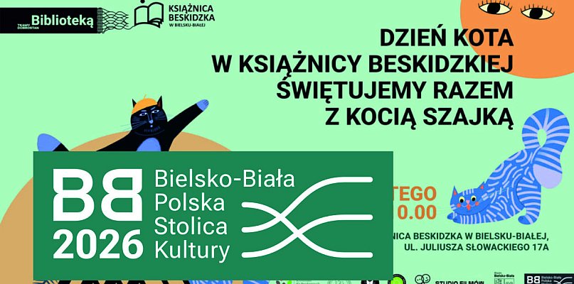 PSK: Dzień kota 17 lutego w Książnicy Beskidzkiej