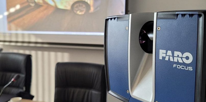 Skaner 3D dla policji w Bielsku-Białej za 280 tys. zł
