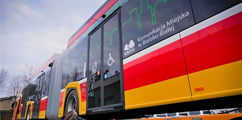 Przegubowe autobusy elektryczne Solaris w Bielsku-Białej