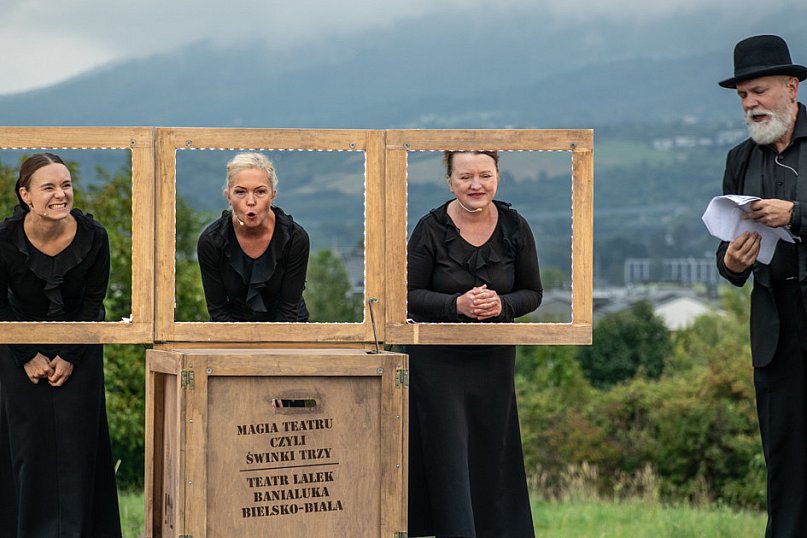 Teatr pod chmurami – „Trzy Świnki” na Wzgórzu Trzy Lipki