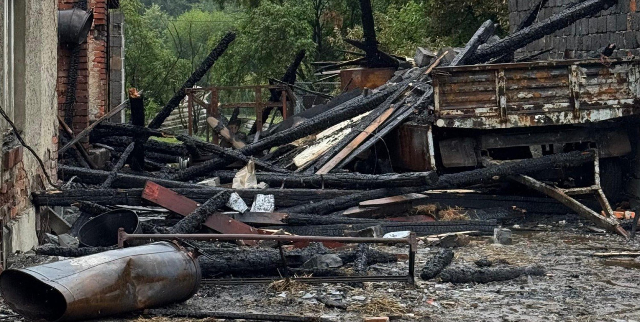 14 zastępów straży gasiło pożar w Mazańcowicach. Trwa zbiórka dla poszkodowanych