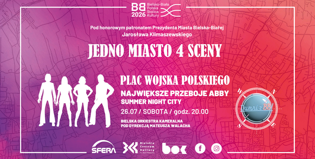 Przeboje ABBY w nowych aranżacjach na placu Wojska Polskiego