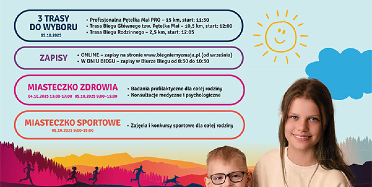 Plakat organizatora