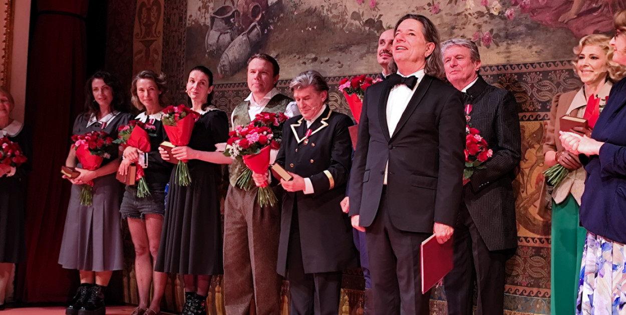 Aktorzy Teatru Polskiego uhonorowani zostali medalami GLORIA ARTIS