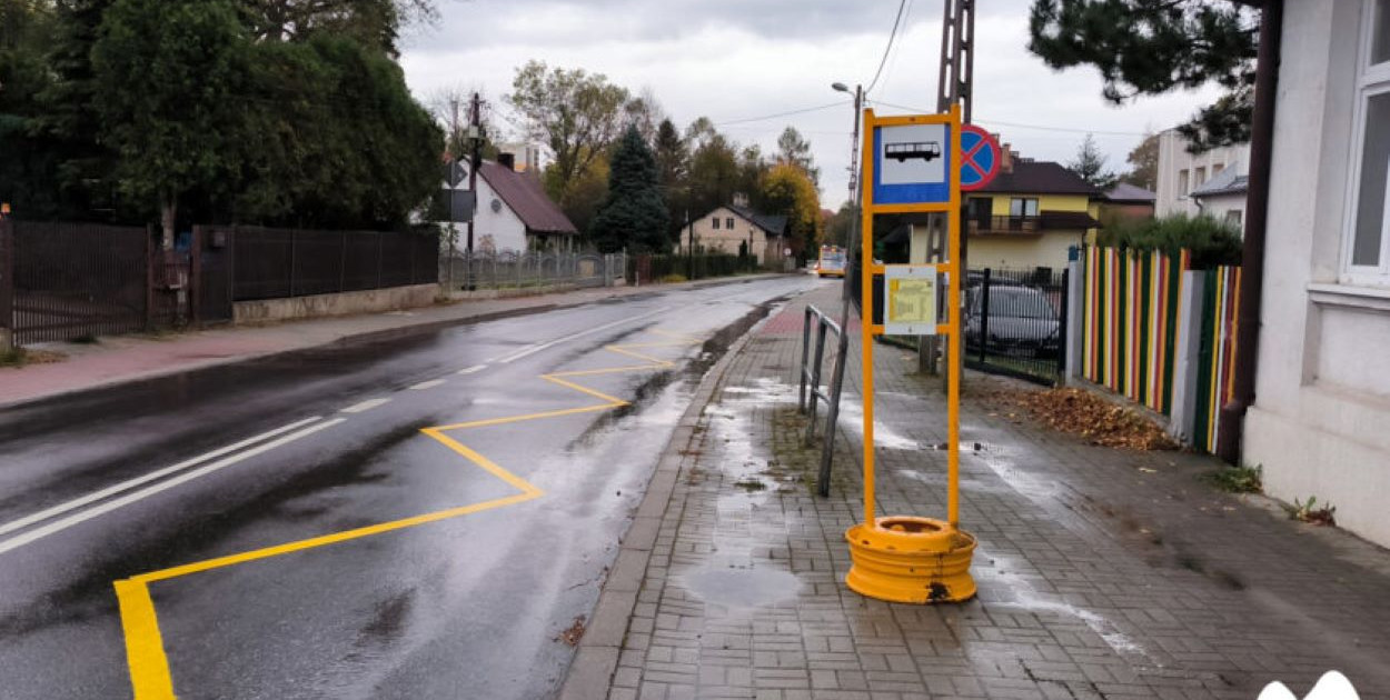 Przystanek przy ulicy Orzeszkowej / fot. MZK