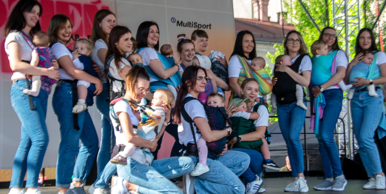 Chustotańce na pokazach w Bielsku-Białej