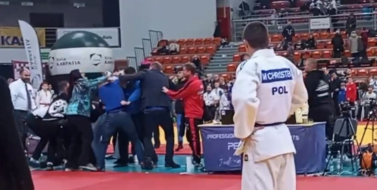 Incydent podczas zawodów judo w Bielsku-Białej