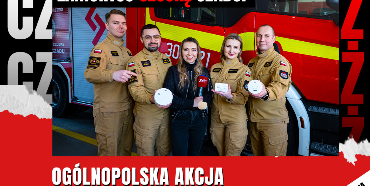 Odbierz darmową czujkę dymu lub czadu! Tylko 5 lutego