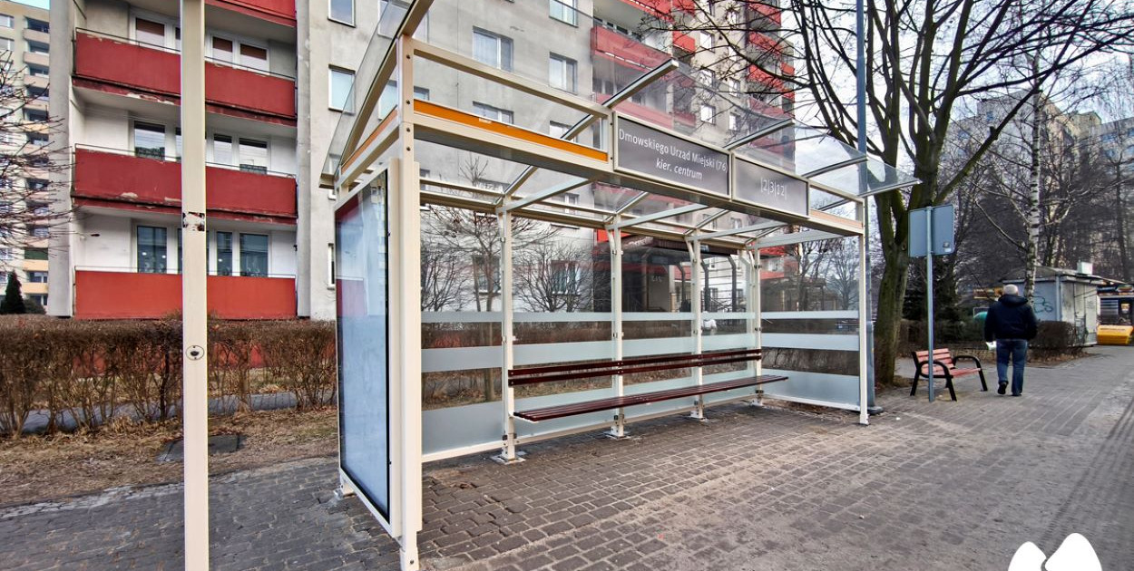 Nowa wiata przystankowa i ławki na ośmiu przystankach w Bielsku-Białej