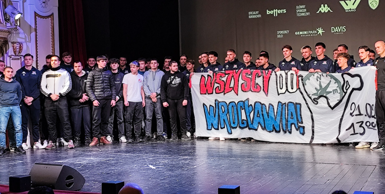 Prezentacja TS Podbeskidzia w Bielsku-Białej przed rundą 2026