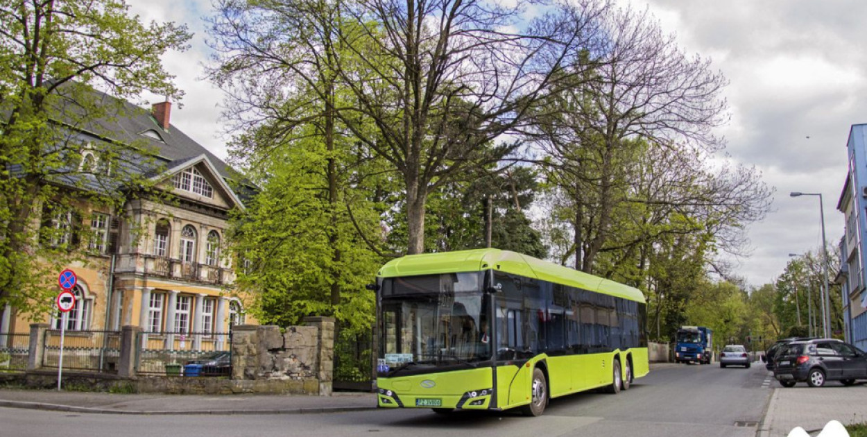 Test elektryka na linii nr 34 w Bielsku-Białej