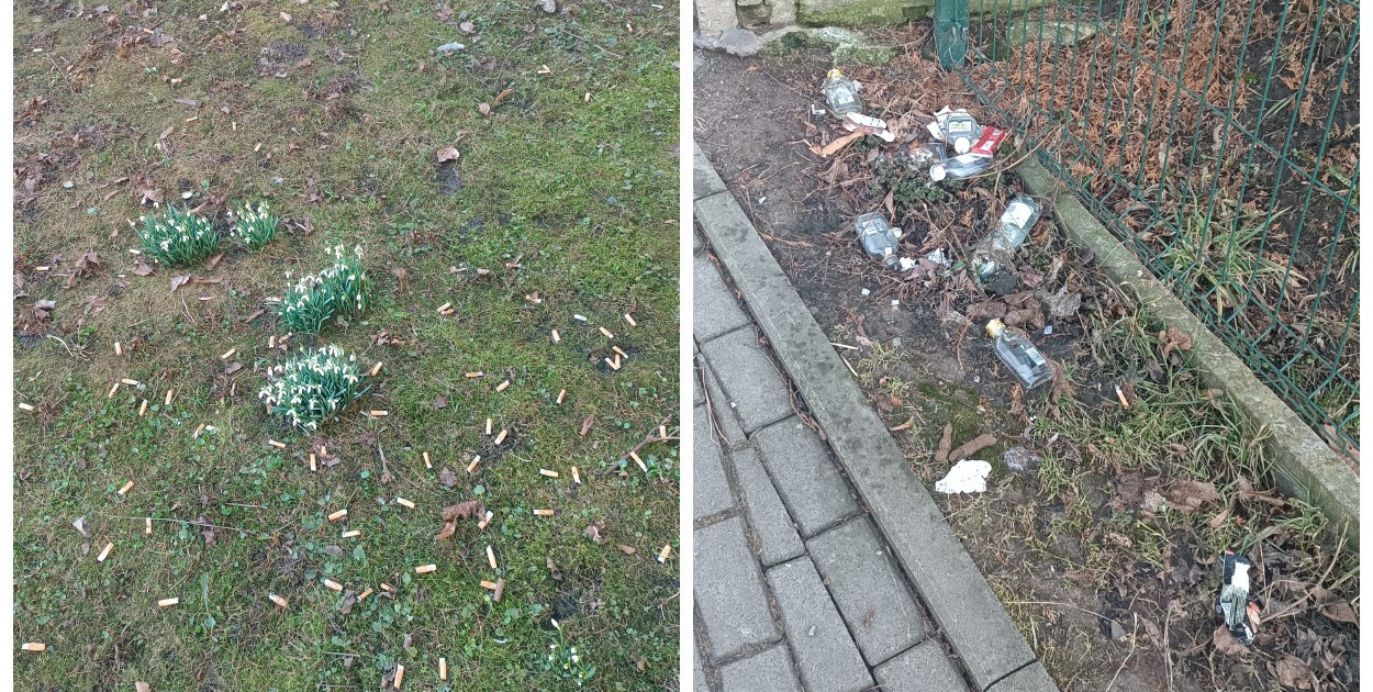 Bielsko-Biała: Jak co roku spod śniegu wyłania się wstydliwy problem