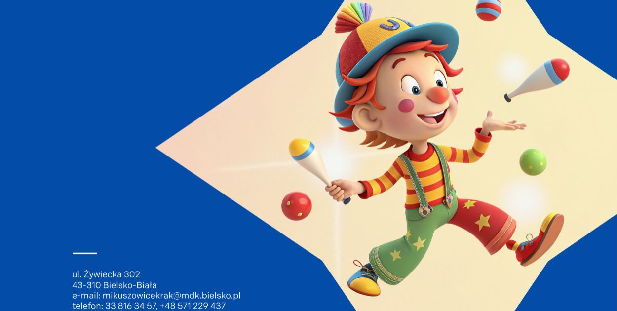 Warsztaty kuglarskie „Ale Cyrk!” dla dzieci i młodzieży 29 marca