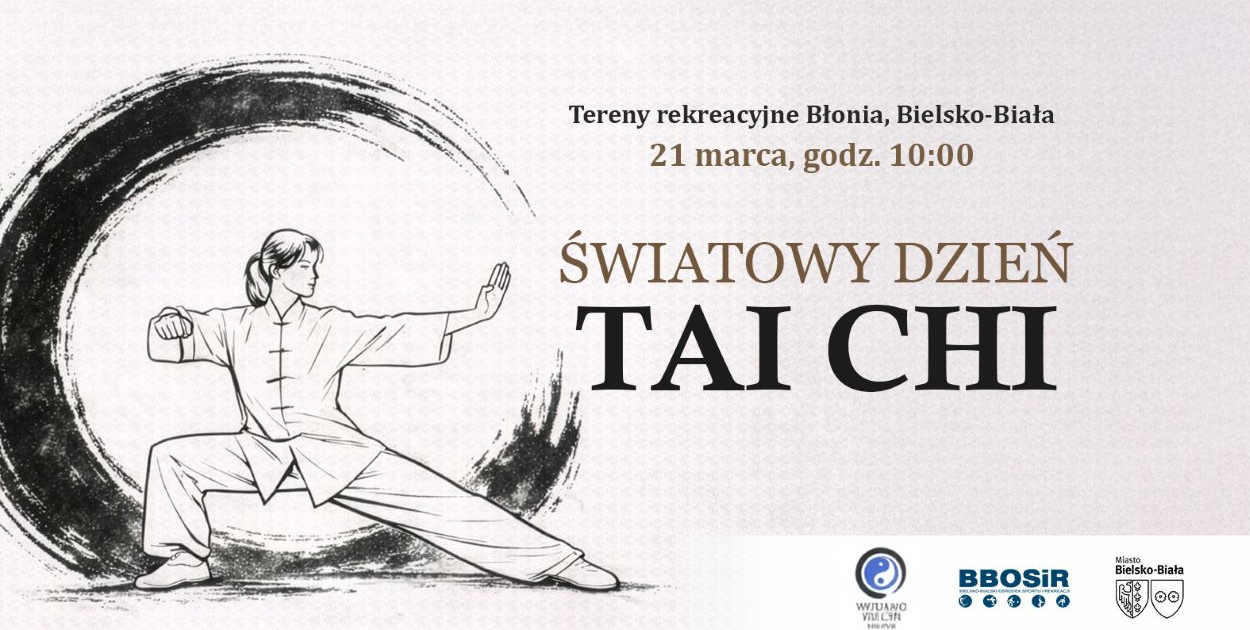 Światowy Dzień Tai Chi w Bielsku-Białej. Bezpłatny trening na Błoniach 21 marca
