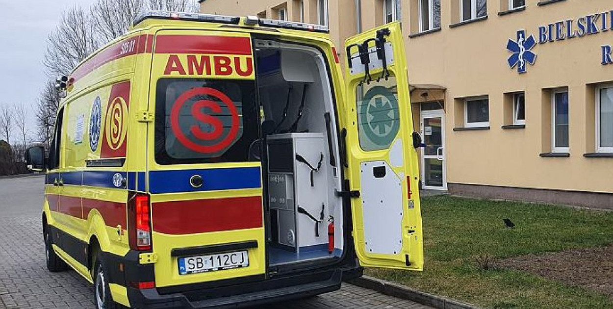 Bielsko-Biała - 83-latek otrzymał pomoc na czas