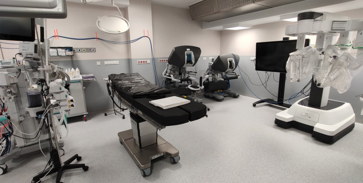 Robot da Vinci Xi w Bielsku-Białej. Pierwsze operacje prostaty