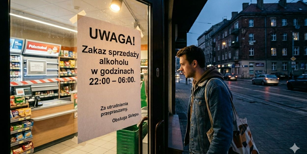 Nocna sprzedaż alkoholu w Bielsku-Białej – obywatelski projekt partii Razem