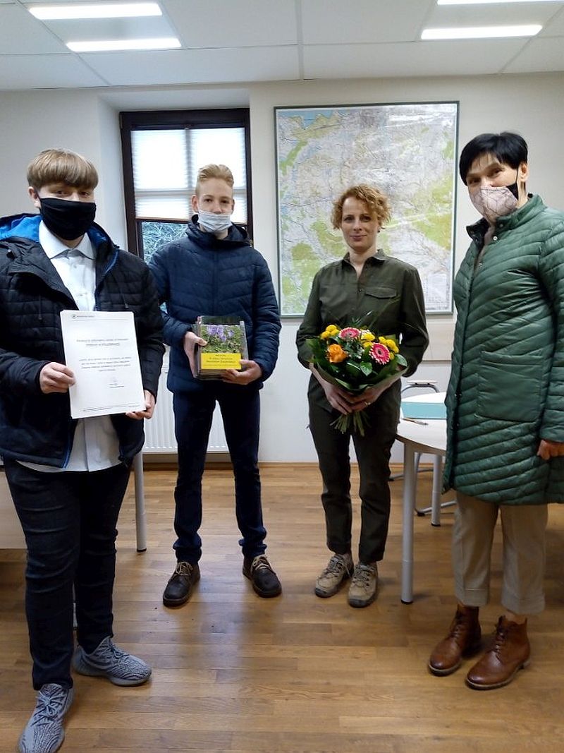 Nagrodzenie uczniowie bielskiego Mechanika 