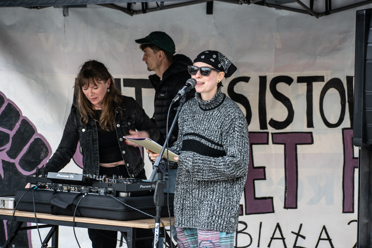 Street party przeciwko rasizmowi w Bielsku-Białej