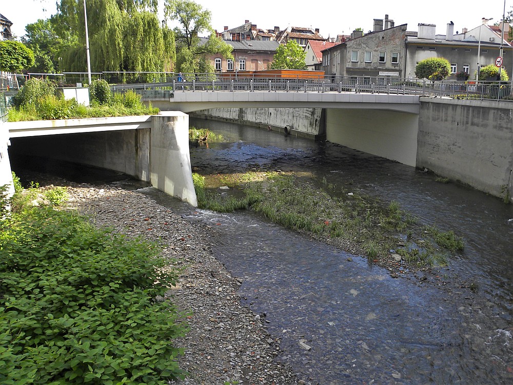 Ujście potoku Niwka do Białej