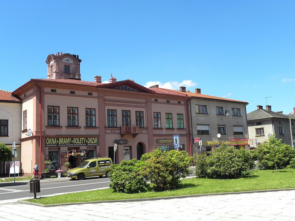 Rynek w Wilamowicach