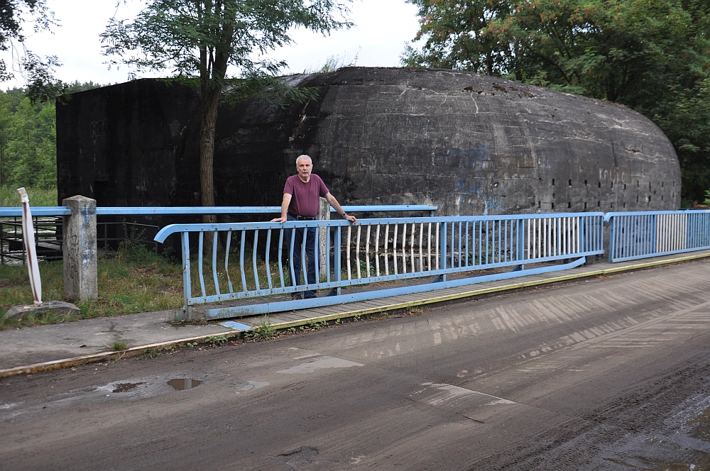 Fragment niemieckich umocnień OSTWALL