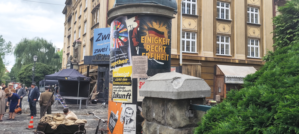 Plan zdjęciowy do filmu VATERLAND