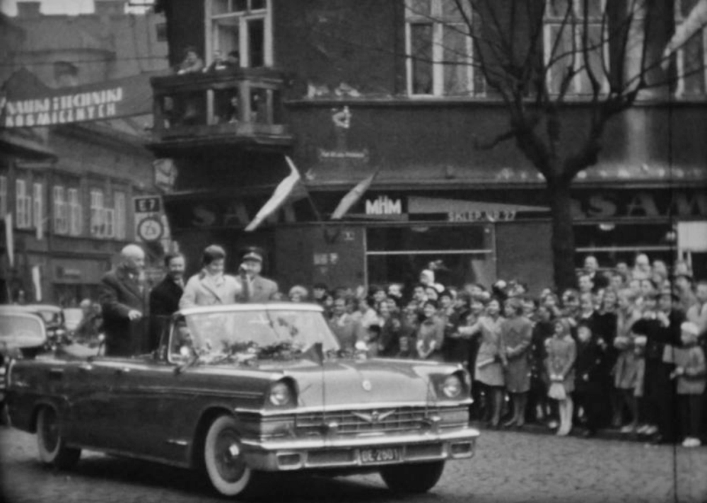 Odwiedziny Walentiny Tiereszkowej w Bielsku-Białej - 1963 rok