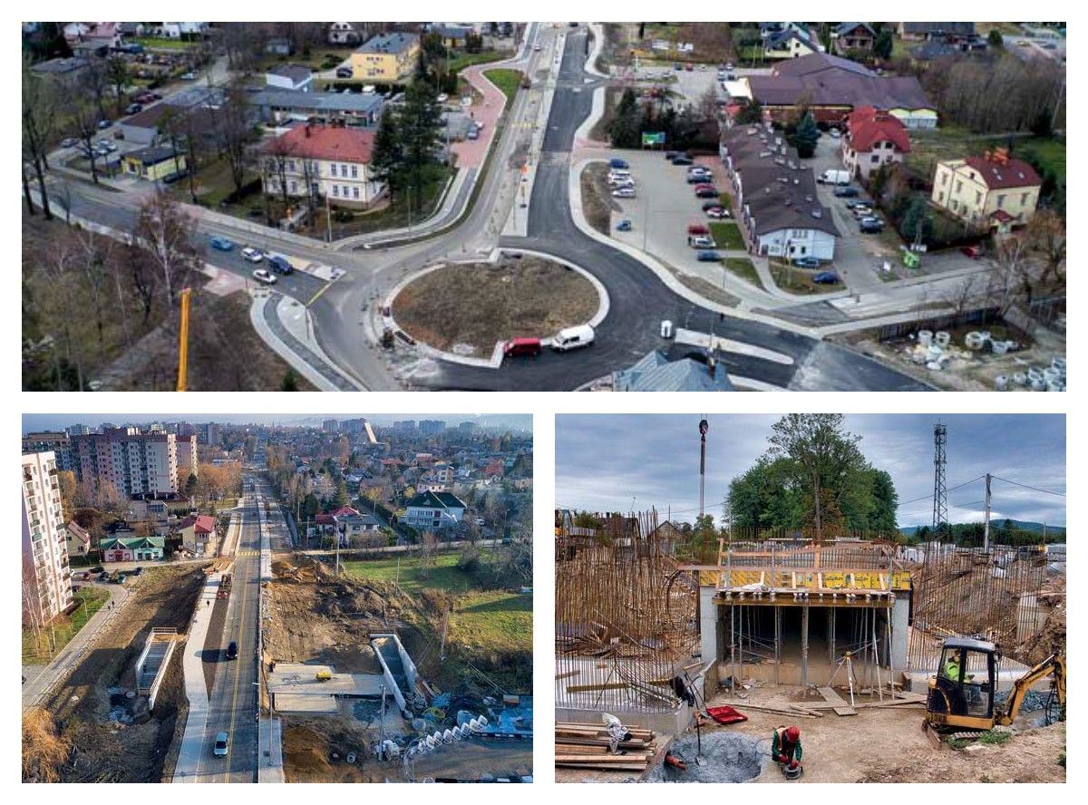Przebudowa ulicy Cieszyńskiej rok 2019