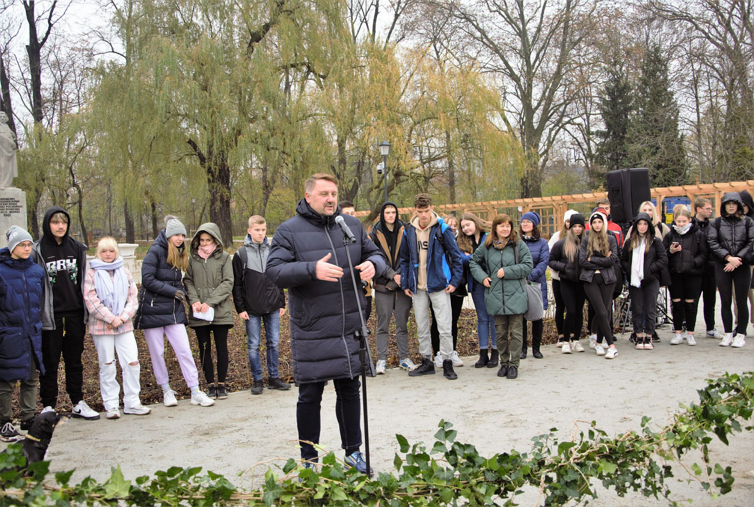 Oficjalne oddanie do użytniu parku Włókniarzy w Bielsku-Białej