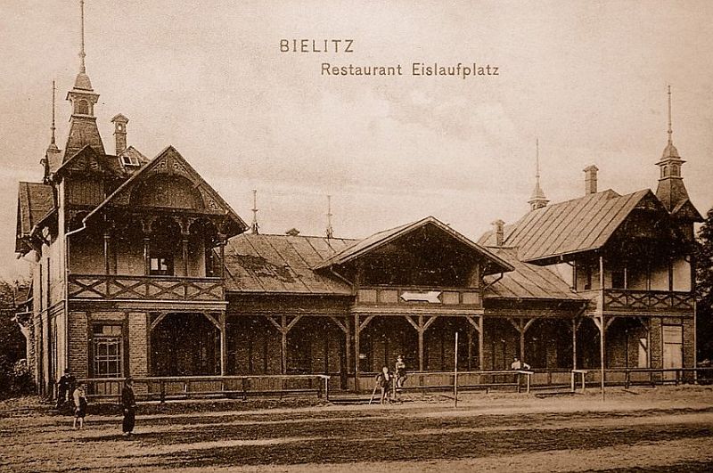 Pawilon Lodowy - widok z lat 1900 -1918
