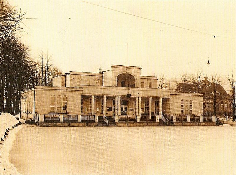 Pawilon sportowy - widok 1930-1939