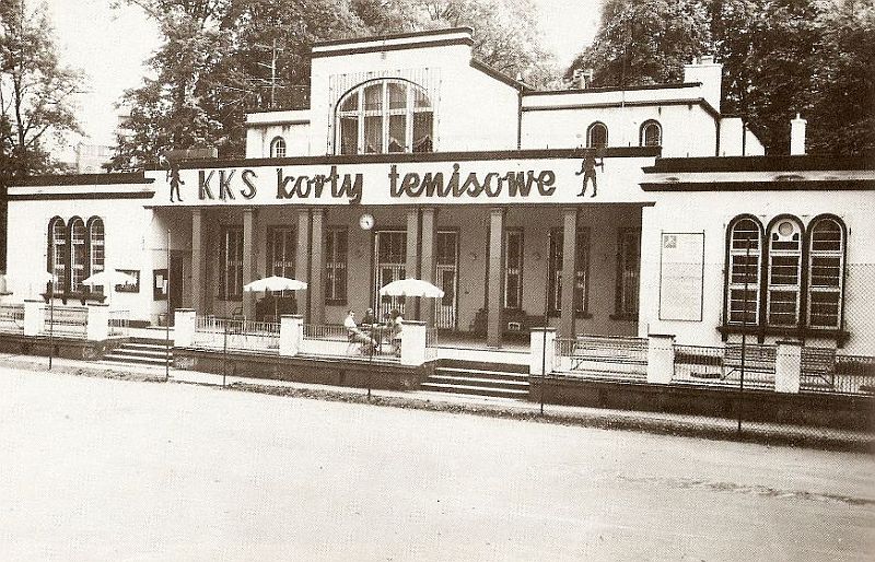 Pawilon sportowy - widok 1980-1989