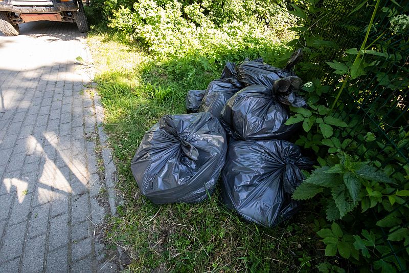 fot. UM BB Dolina Gościnna - efekty prac porządkowych 