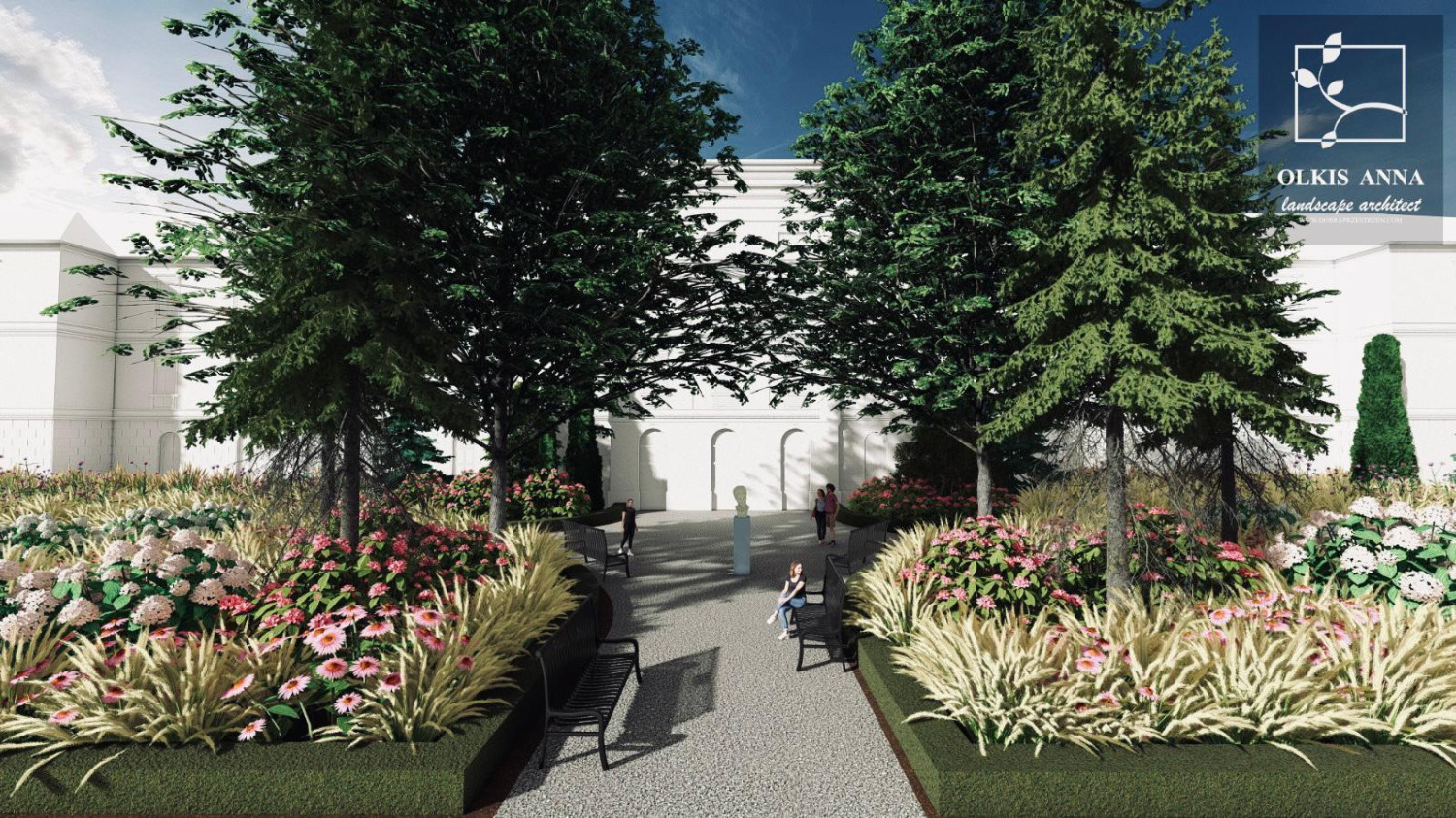 Wizualizacja skweru Pollaka Wizualizacja