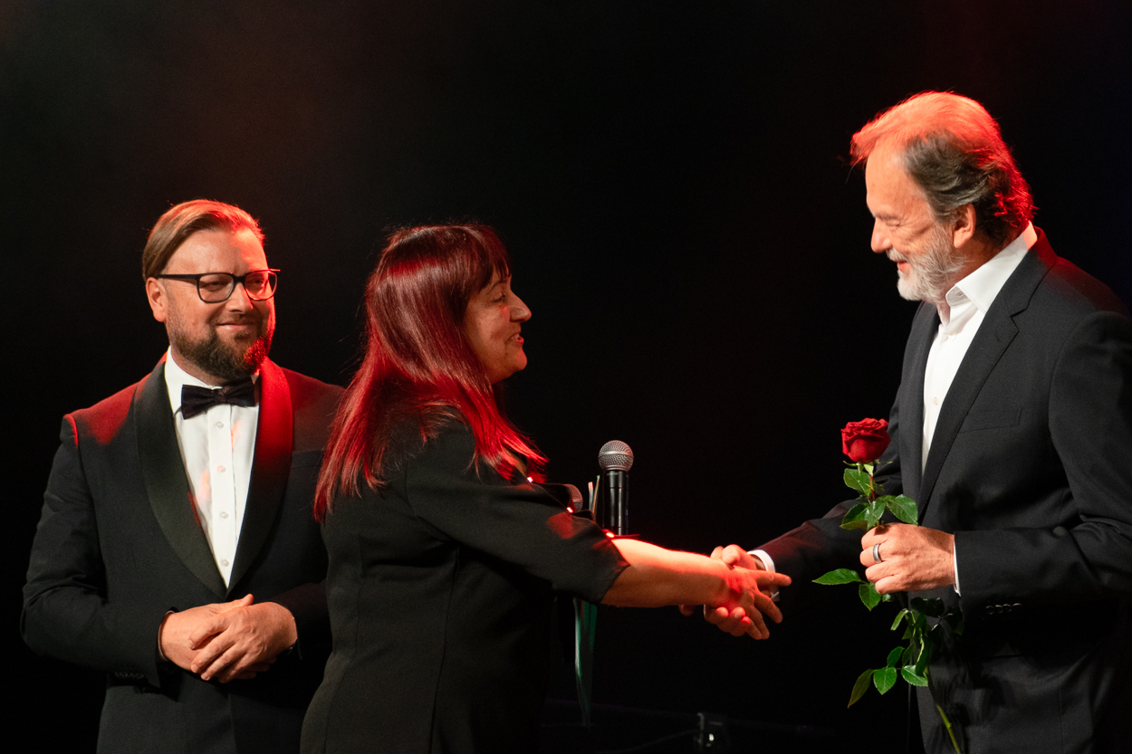 Roman Frankl oficjalnie nadał festiwalowi imię Marii Koterbskiej