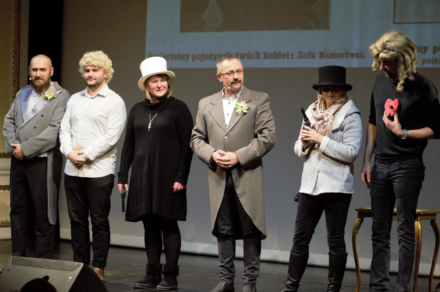 Widzowie zaproszeni do odtworzenia sceny pojedynku