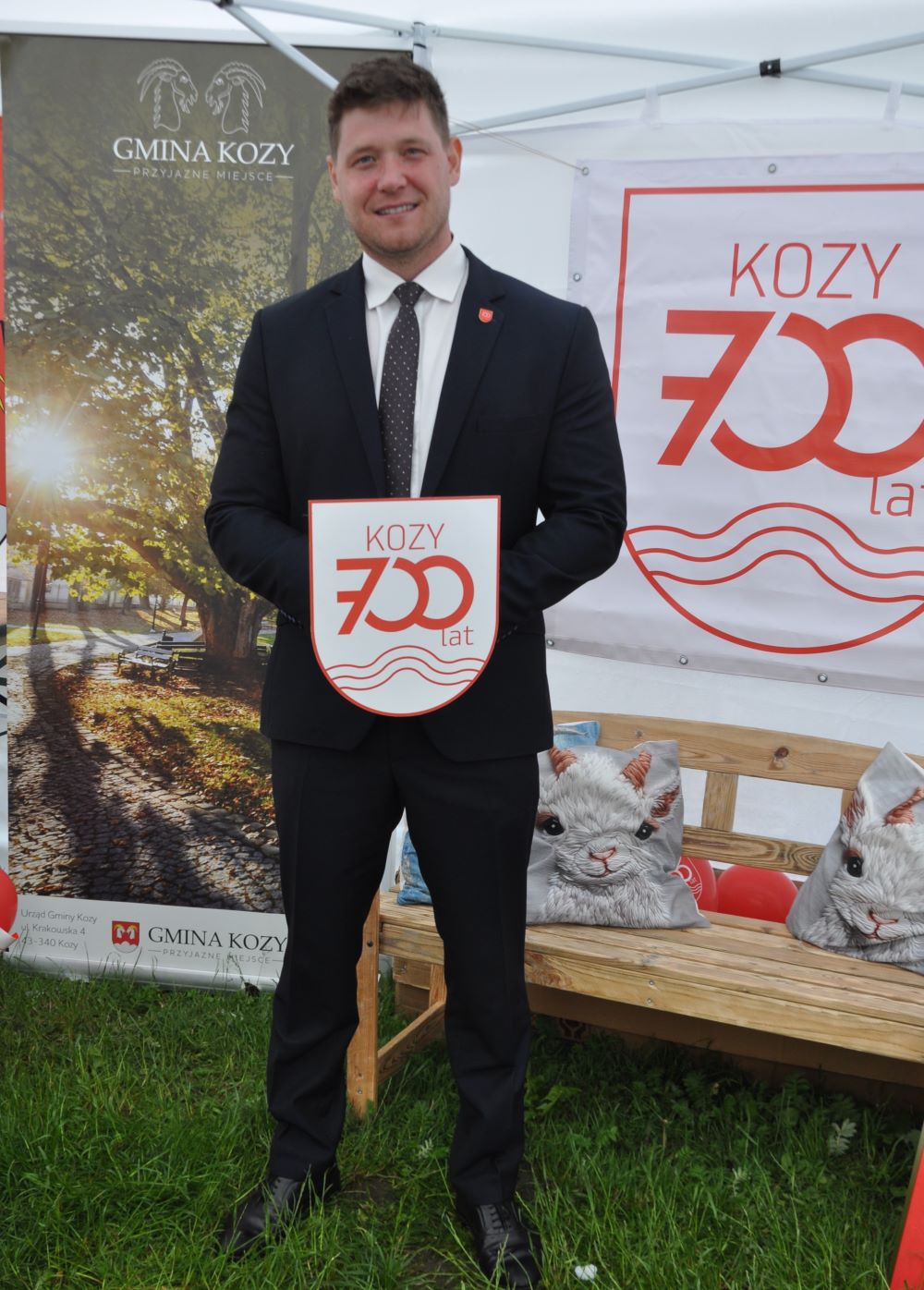 Wójt Gminy Kozy, Jacek Kaliński / fot. Zbigniew Lubowski