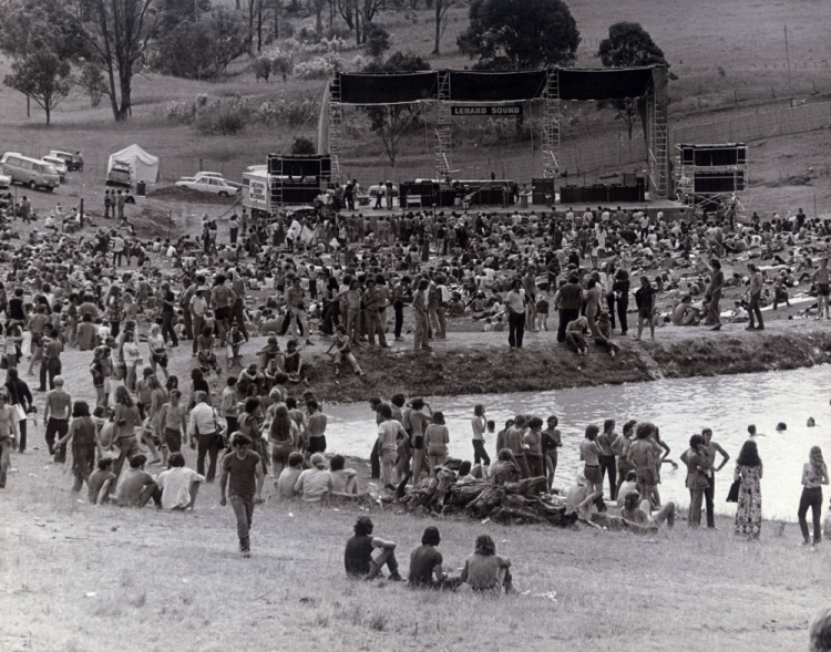 Festiwal Woodstock 1969. Bethel, USA. Fot. PAP/DPA