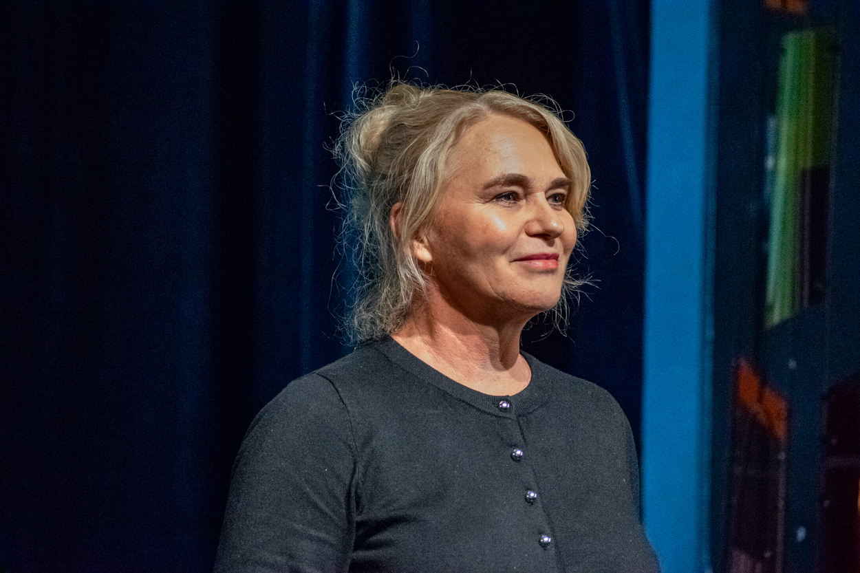 Lucyna Sypniewska - reżyserka spektaklu CHŁOPIEC I ŚWIAT Lucyna Sypniewska