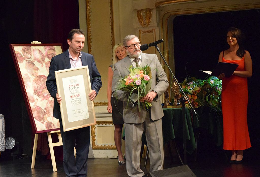 Dyplomem uhonorowana została także Bielska Orkiestra Dęta pod batutą Jarosława Grabowskiego 