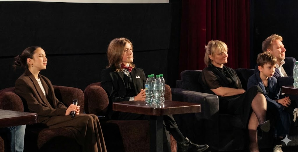 Antonina Baduchowska, Tymoteusz Gliszczyński, Barbara i Paweł Pewni Prapremiera filmu