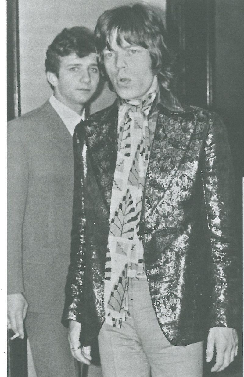 Jacek Lech i Mick Jagger