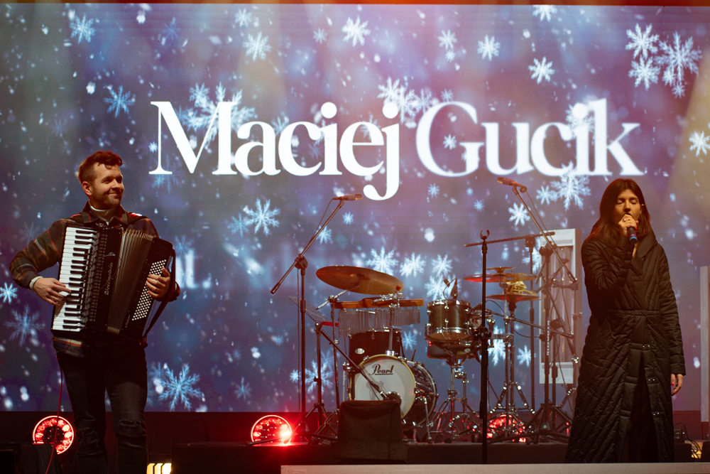 Maciej Gucik i Adrianna Walusiak Święta na Starówce