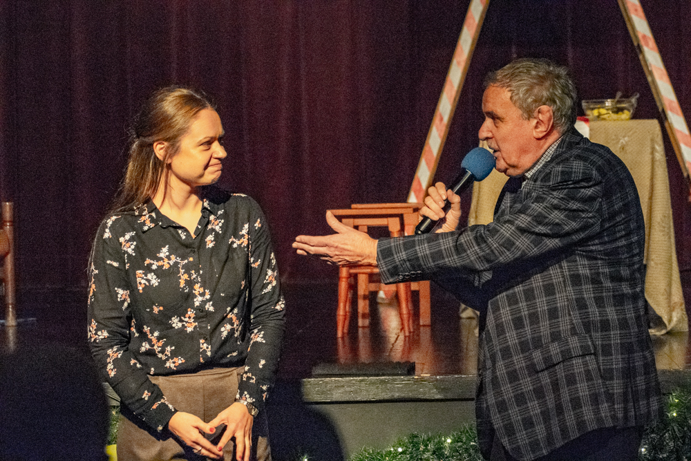 Judyta Dobek i Zbigniew Lubowski Spotkanie promocyjne Kalendarza Beskidzkiego 2026