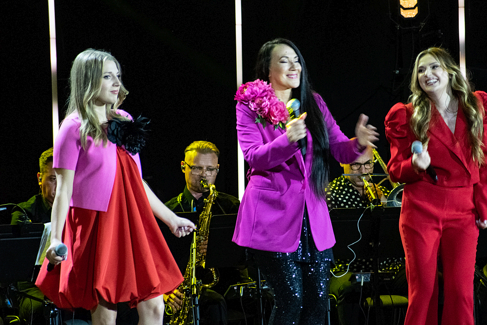 Maja Golec, Iwona Loranc i Katarzyna Polewany
